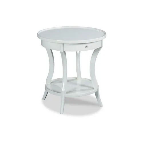 Coleman Side Table - White