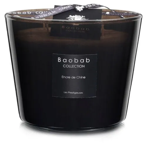 Encre de Chine Candle - Century Wood & Jasmine - BAOBAB COLLECTION - Black