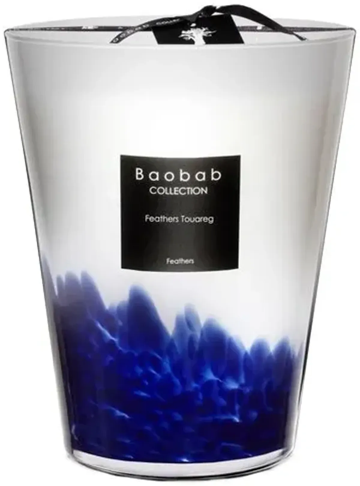 Feathers Touareg Candle - Mint & Jasmine - BAOBAB COLLECTION - Blue