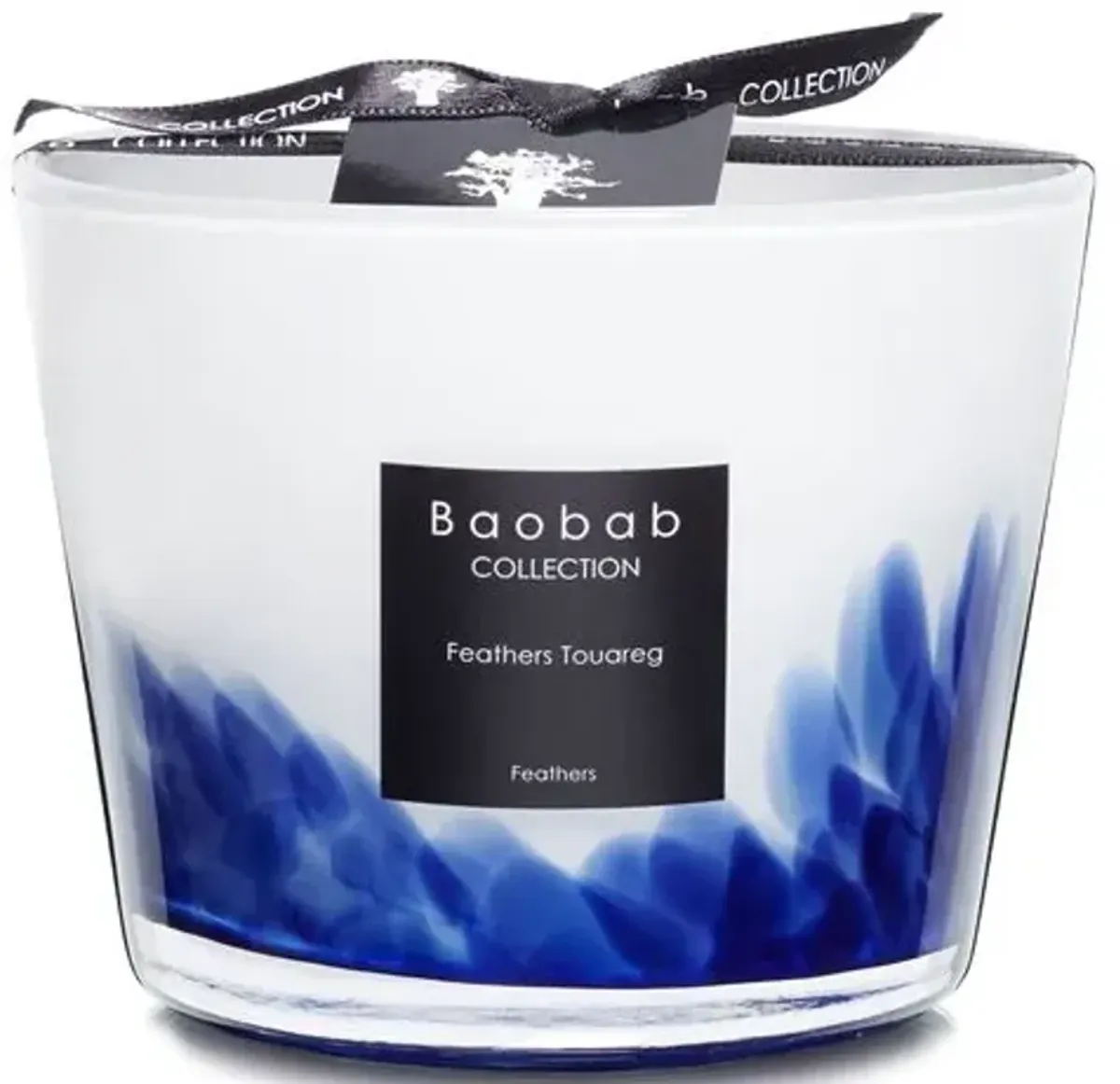 Feathers Touareg Candle - Mint & Jasmine - BAOBAB COLLECTION - Blue