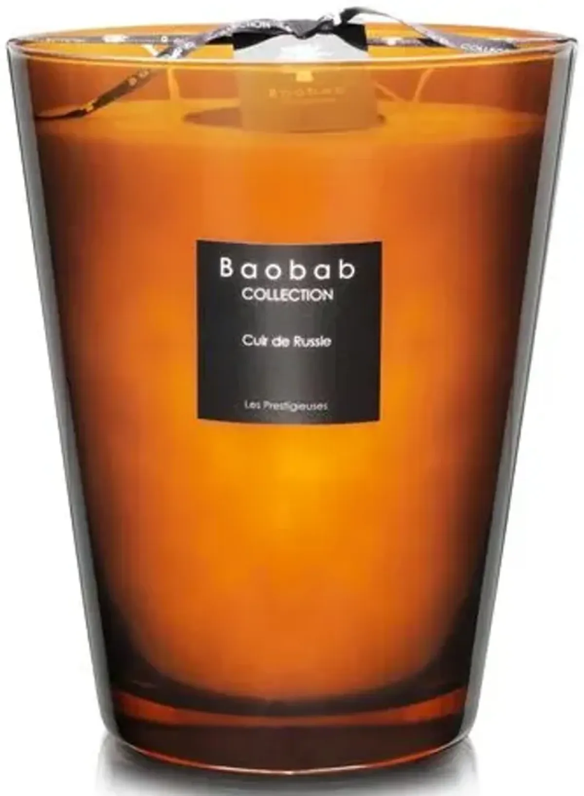 Cuir de Russie Candle - Leather & Musk - BAOBAB COLLECTION - Orange