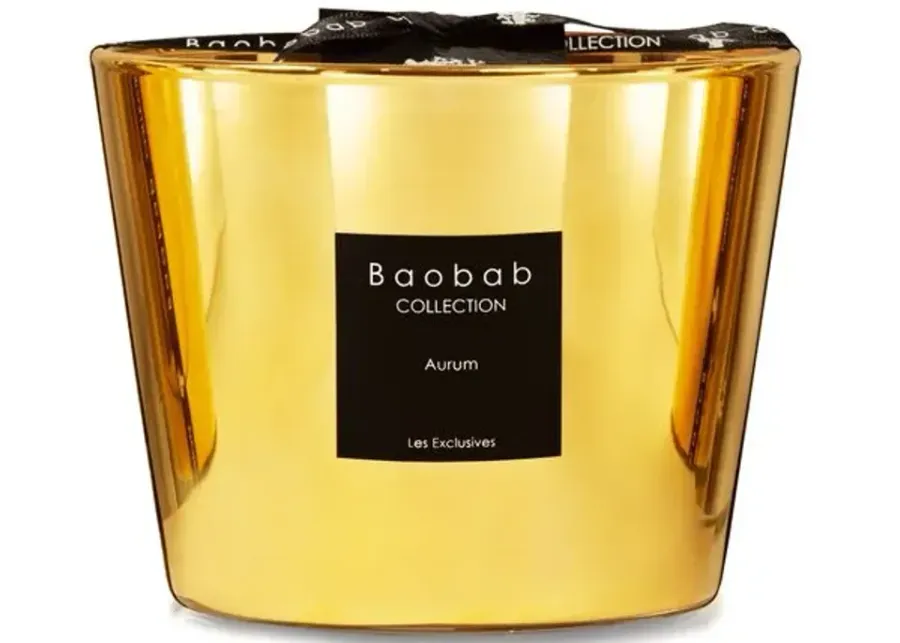 Aurum Candle - Jasmine & Musk - BAOBAB COLLECTION - Gold