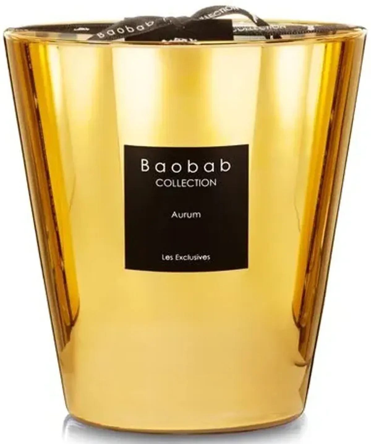 Aurum Candle - Jasmine & Musk - BAOBAB COLLECTION - Gold