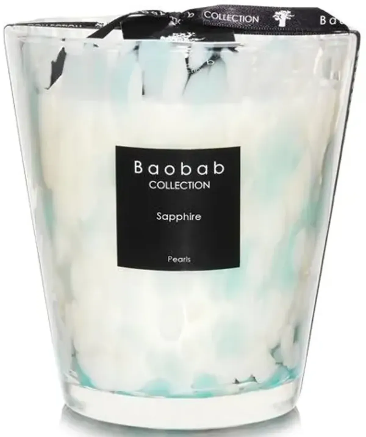 Sapphire Pearls Candle - Seaweed & Myrrh - BAOBAB COLLECTION - Blue