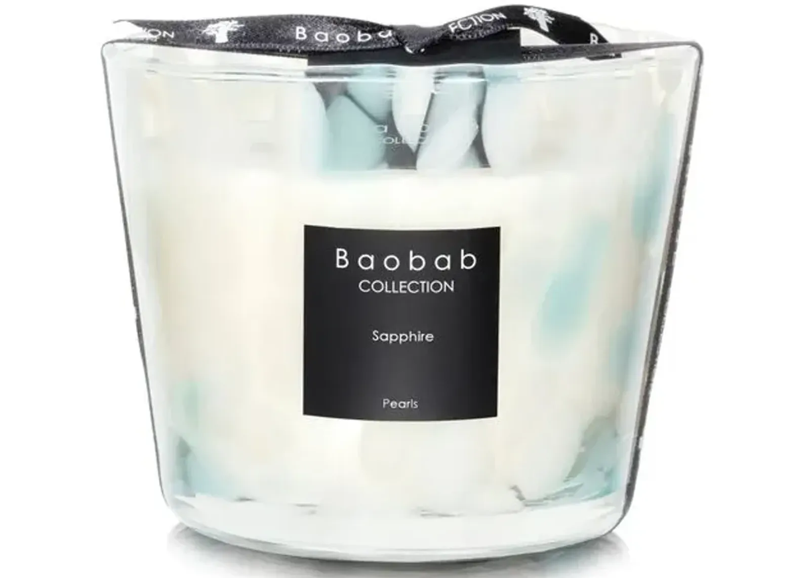 Sapphire Pearls Candle - Seaweed & Myrrh - BAOBAB COLLECTION - Blue