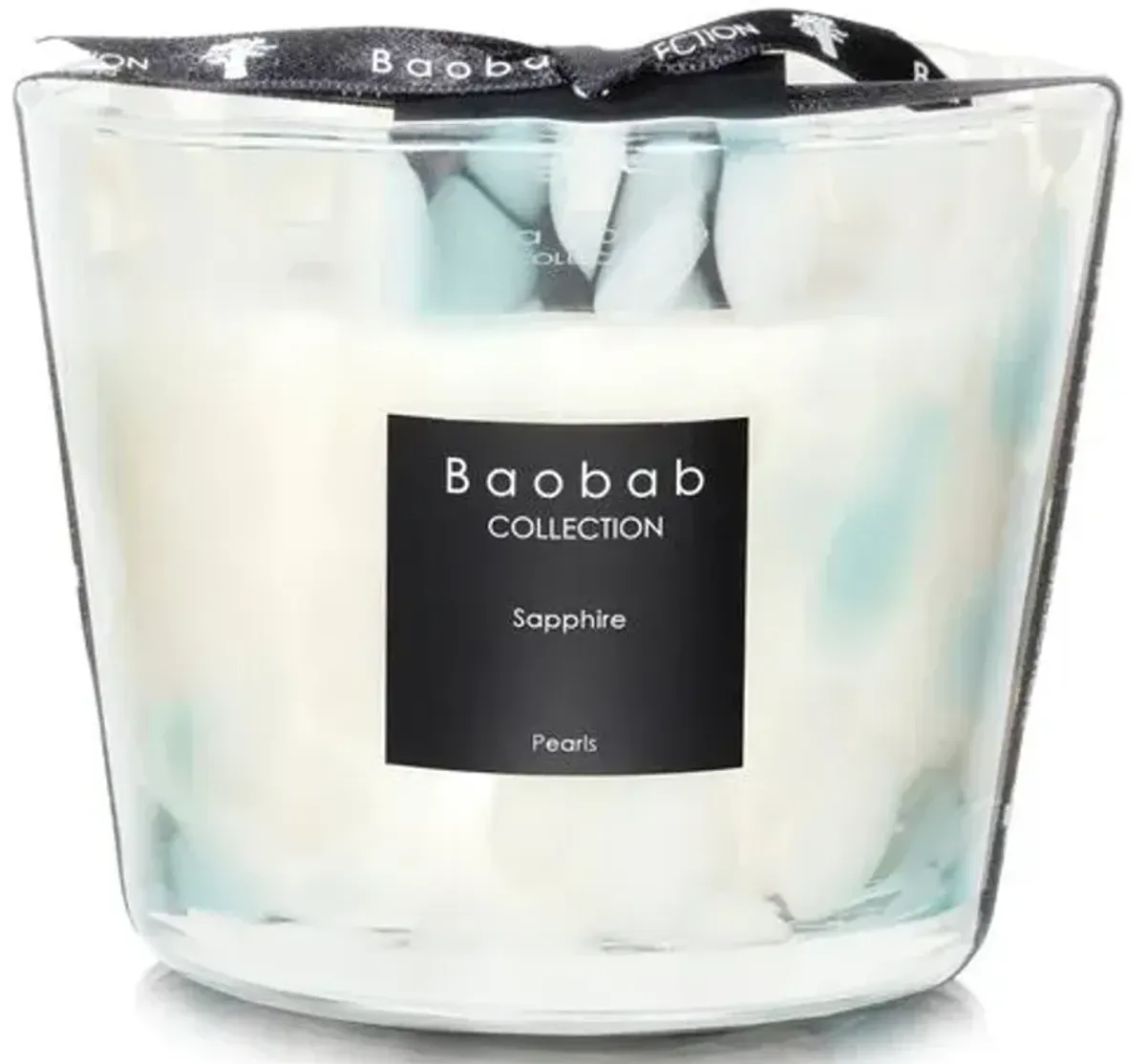 Sapphire Pearls Candle - Seaweed & Myrrh - BAOBAB COLLECTION - Blue