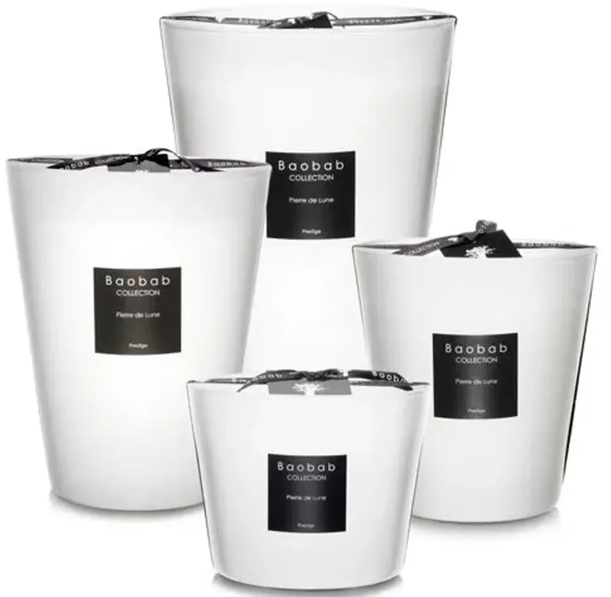 Pierre de Lune Candle - White Tea & Frozen Mint - BAOBAB COLLECTION