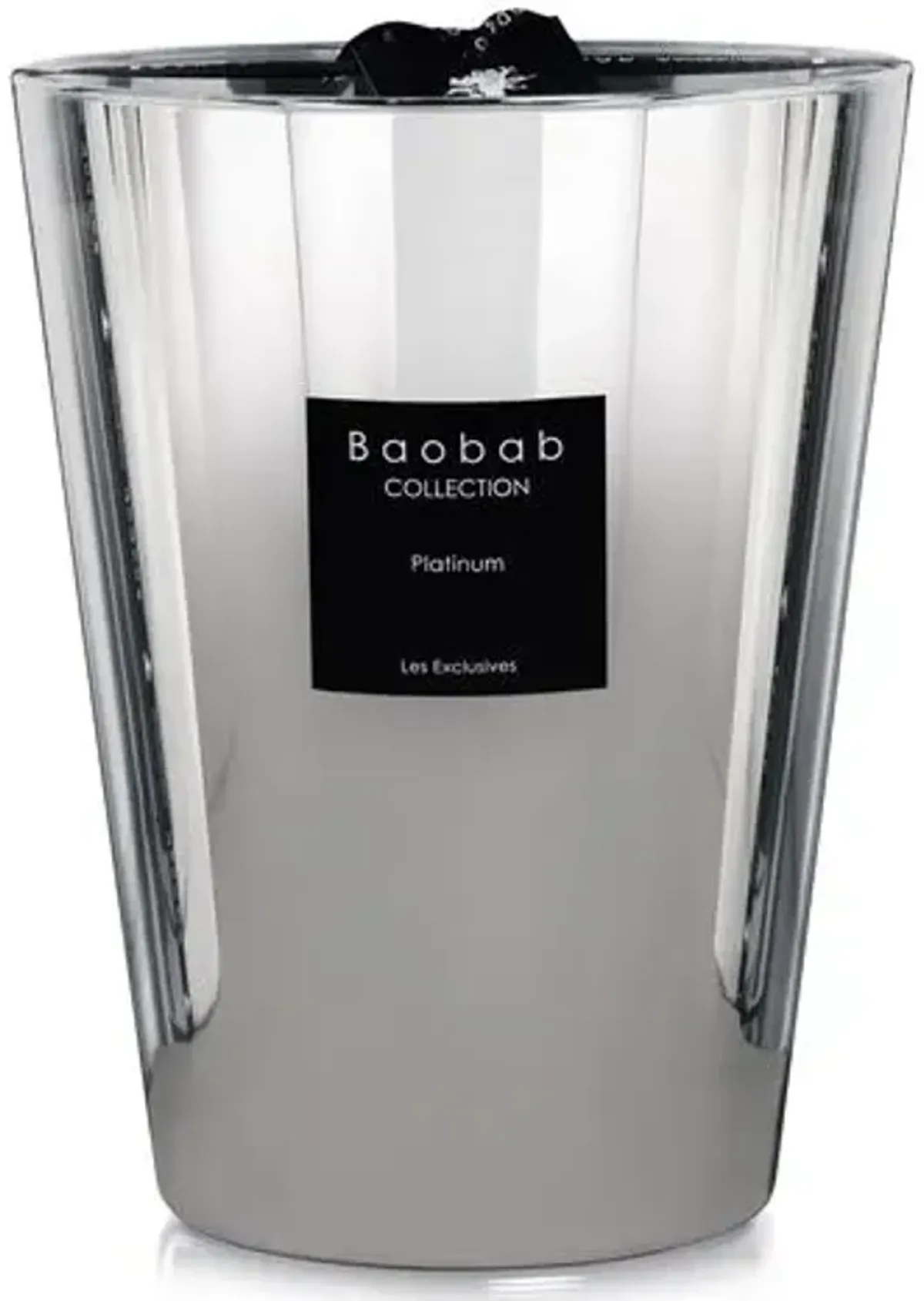 Platinum Candle - Amber & Grapefruit - BAOBAB COLLECTION - Silver