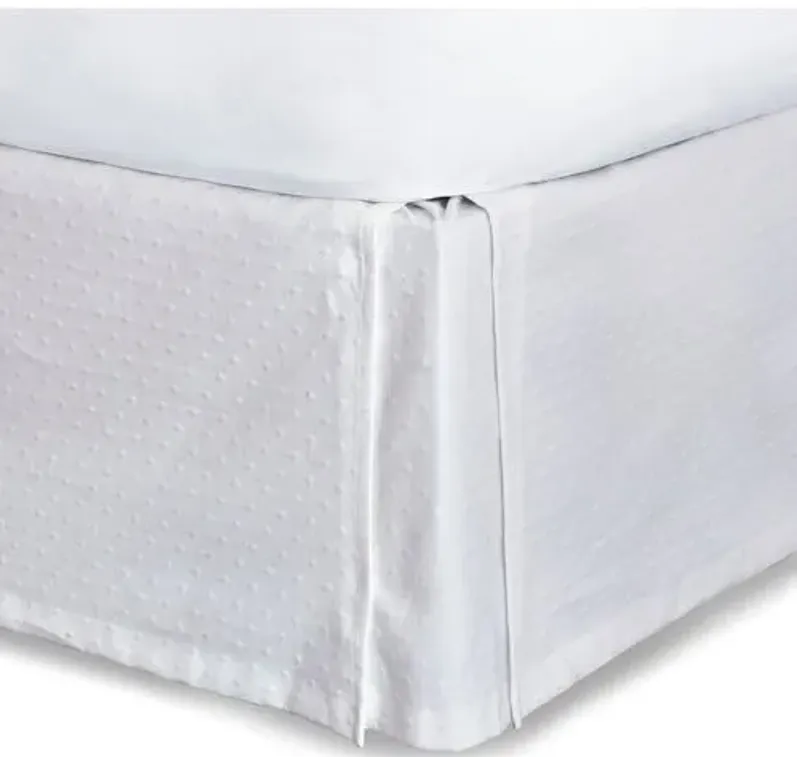 Sweetness Bed Skirt - White