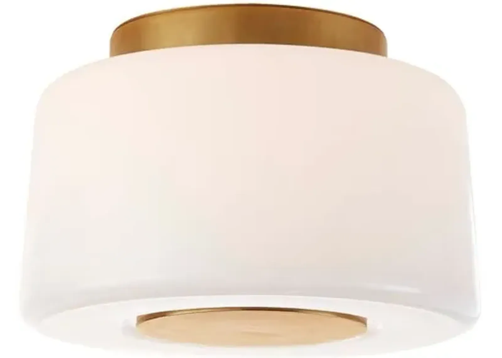 Visual Comfort - Acme Flush Mount - Soft Brass - Gold