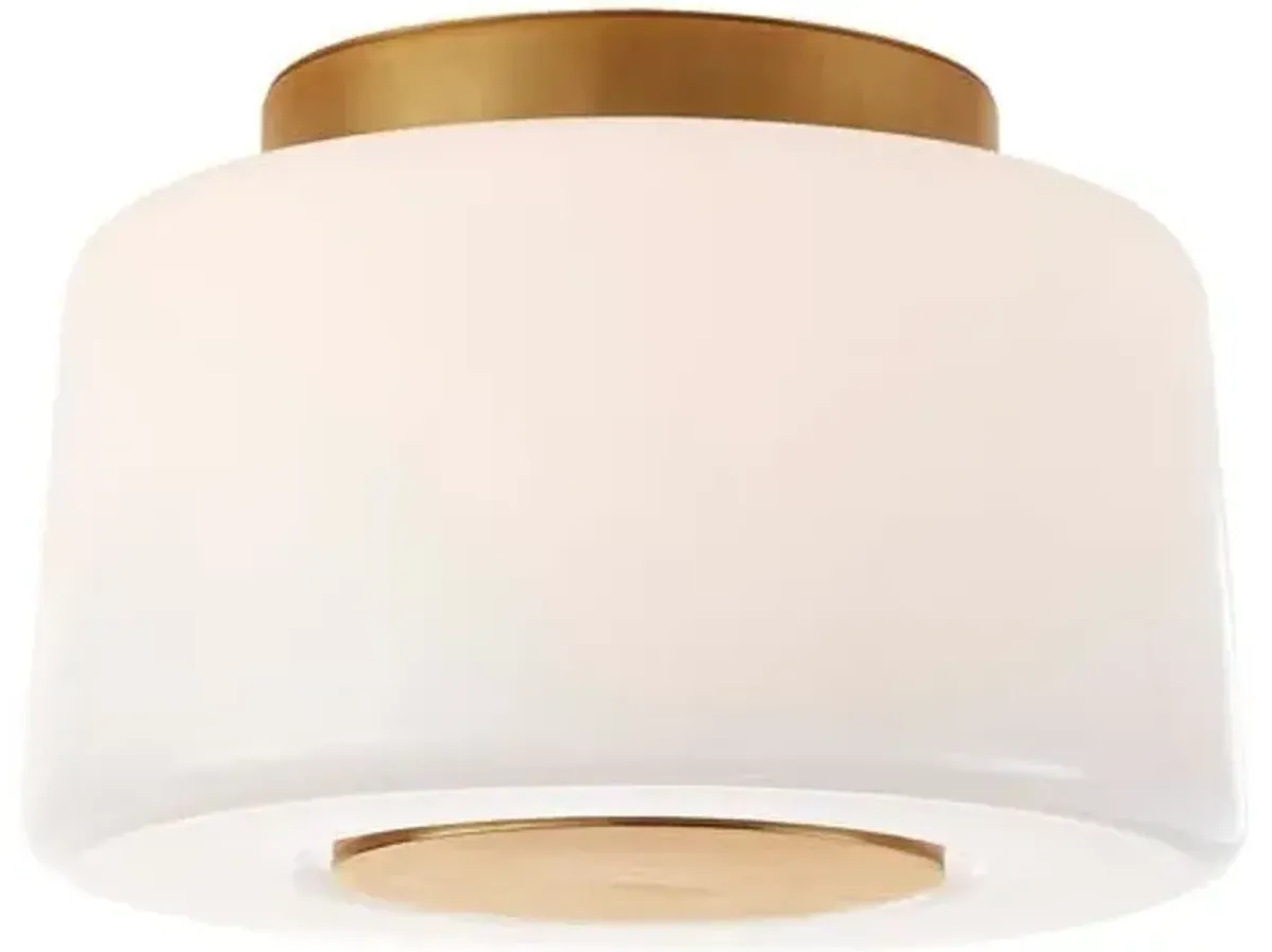 Visual Comfort - Acme Flush Mount - Soft Brass - Gold