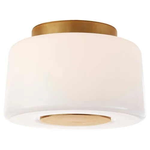 Visual Comfort - Acme Flush Mount - Soft Brass - Gold