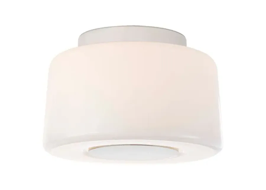 Visual Comfort - Acme Flush Mount - Polished Nickel - Silver