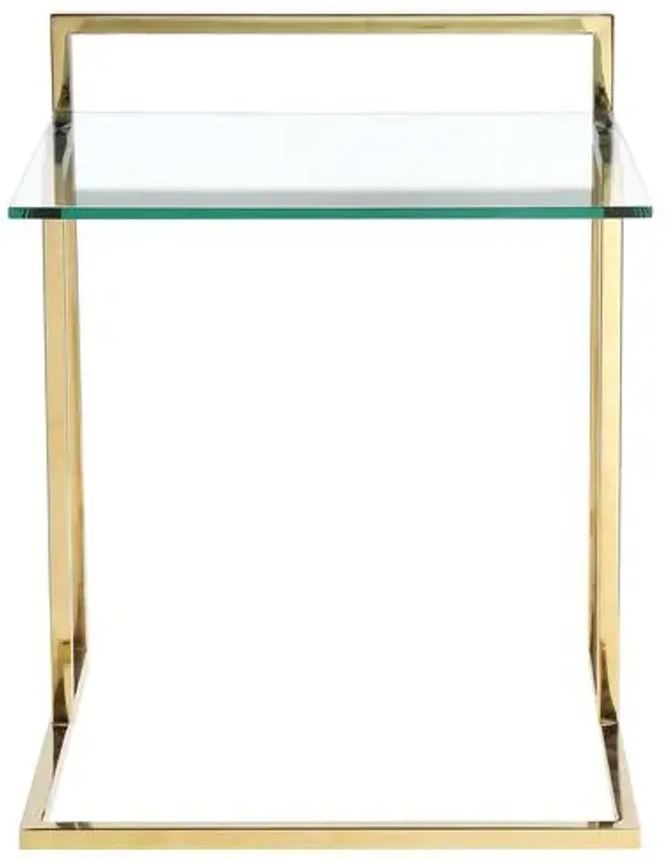 Helen Tray Table - Gold