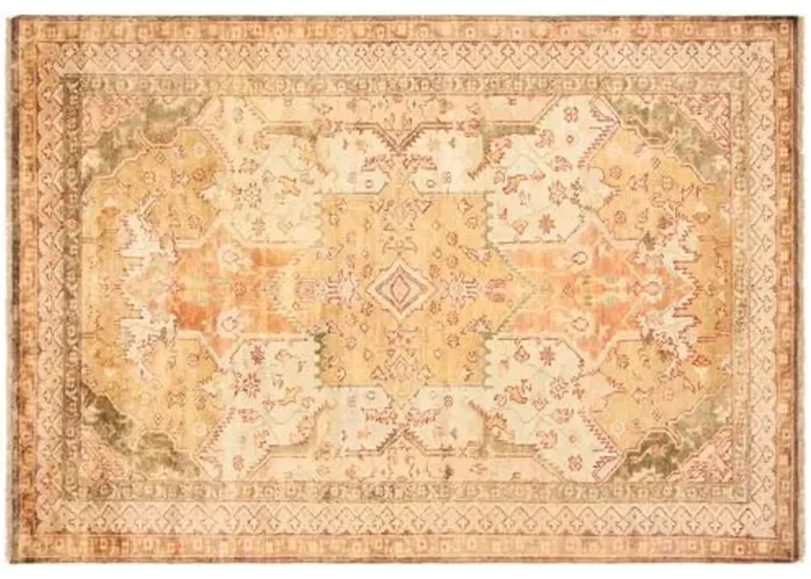 Reynolds Rug - Ralph Lauren Home - Orange - Orange