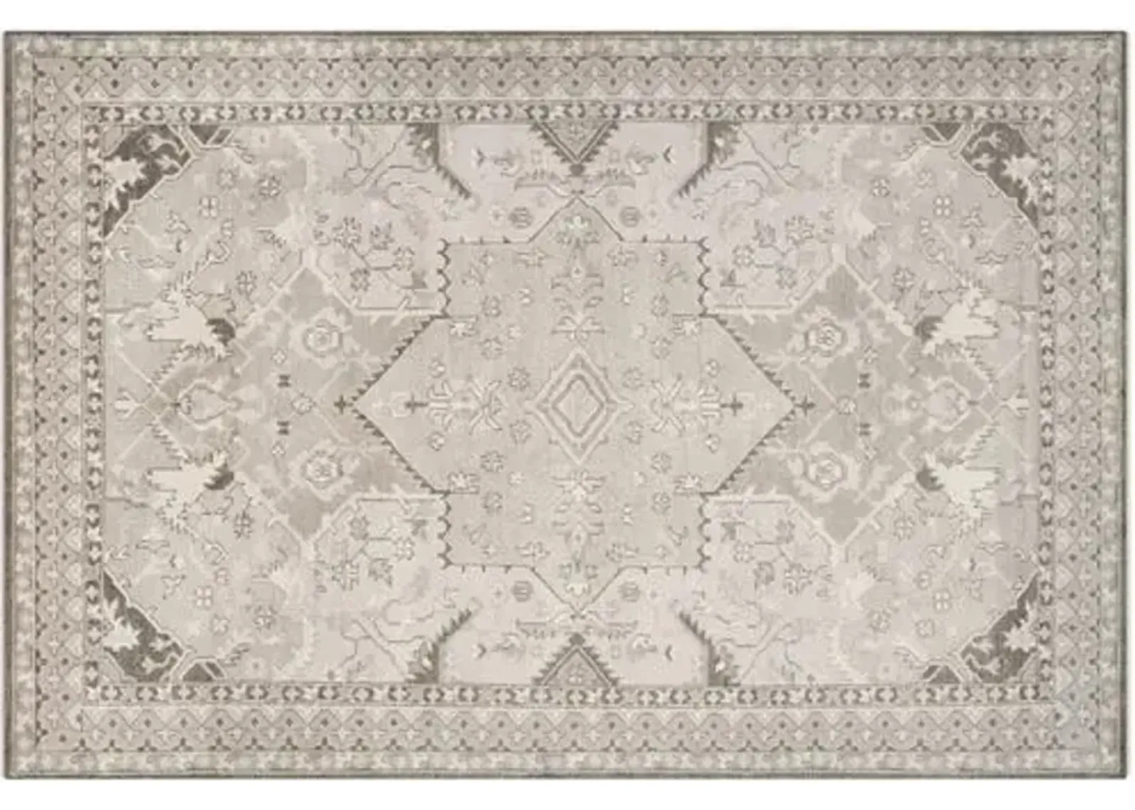 Reynolds Rug - Ralph Lauren Home - Gray - Gray