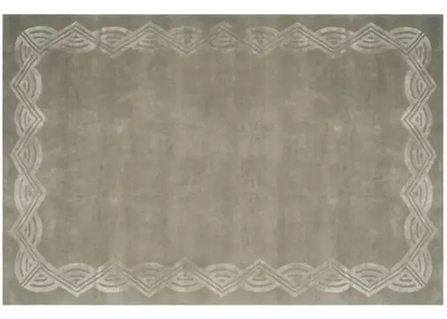 Dufrene Rug - Ralph Lauren Home - Silver - Silver