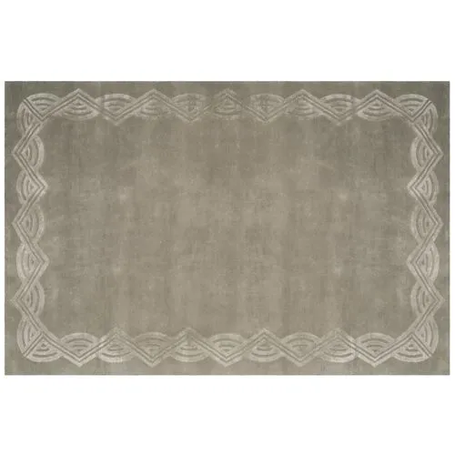 Dufrene Rug - Ralph Lauren Home - Silver - Silver