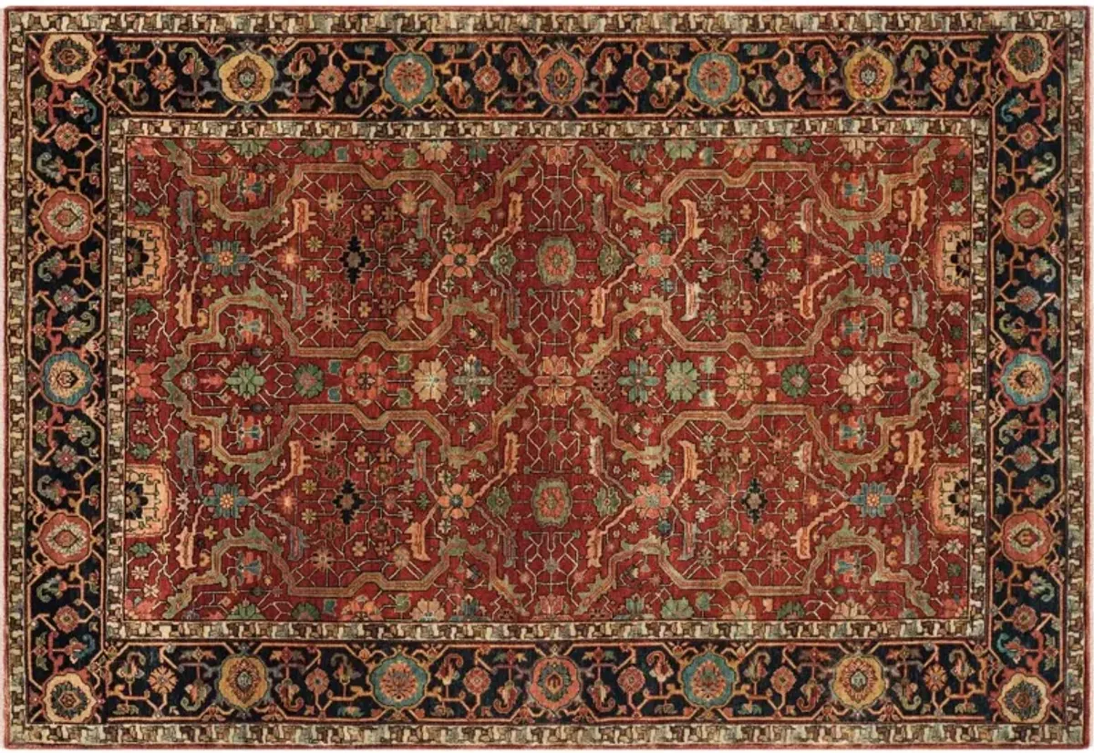 Richmond Rug - Ralph Lauren Home - Red - Red