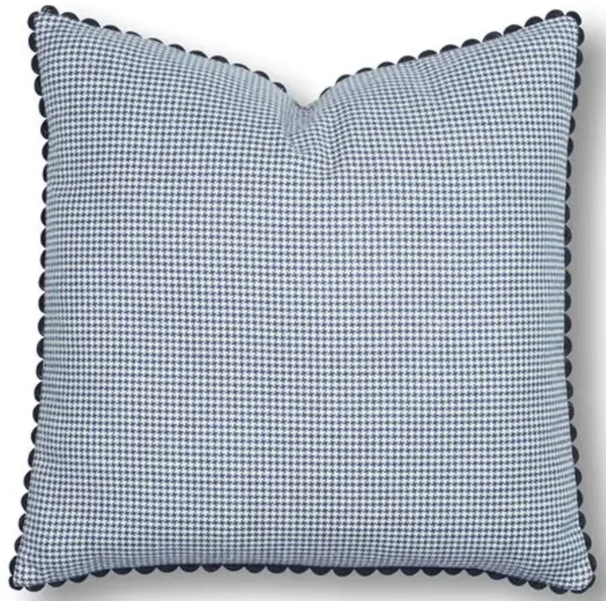 Mira 24x24 Pillow - Blue/White