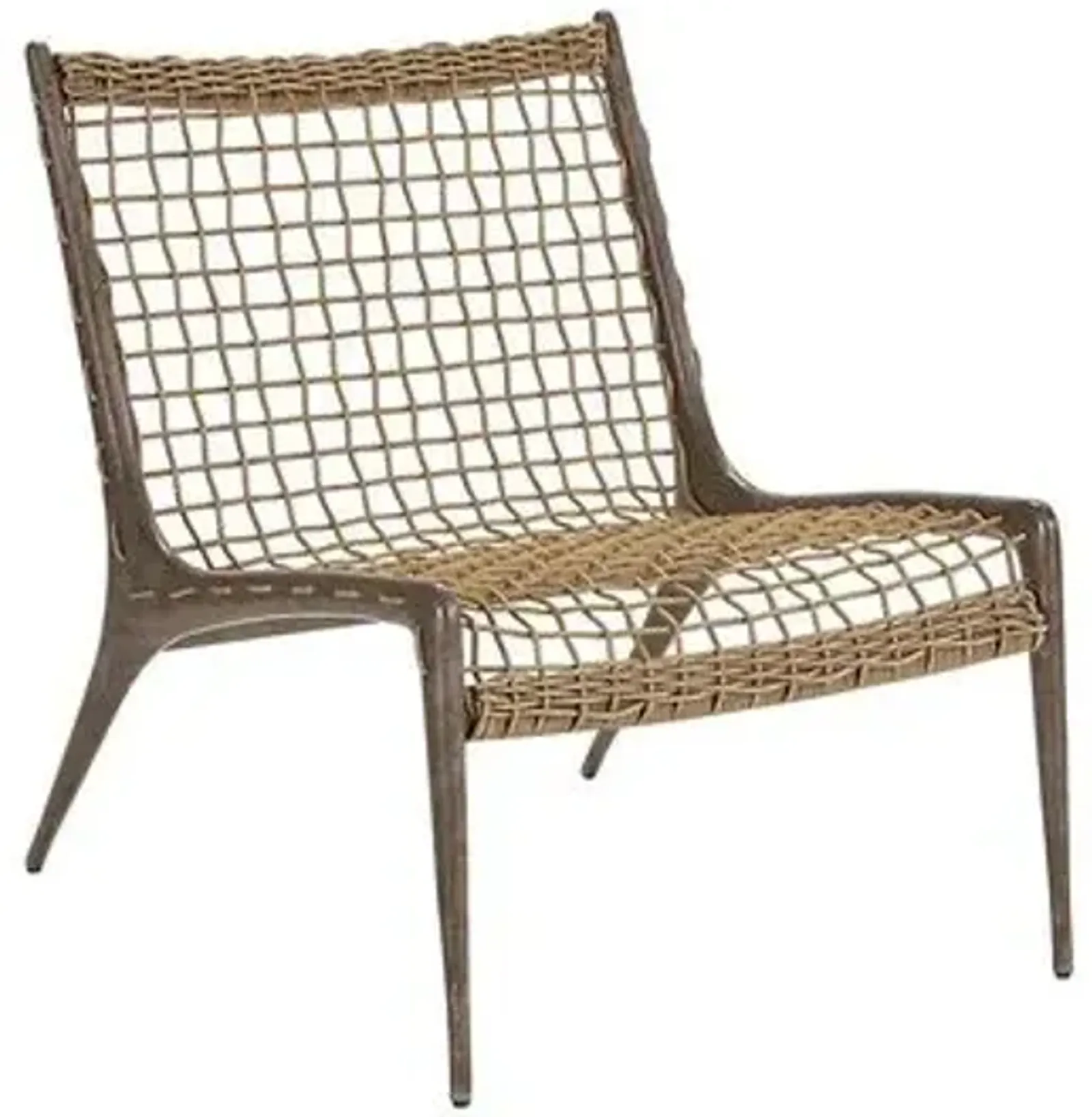 Hemingway Outdoor Accent Chair - Gray/Gold - Lane Venture, Comfortable, Durable