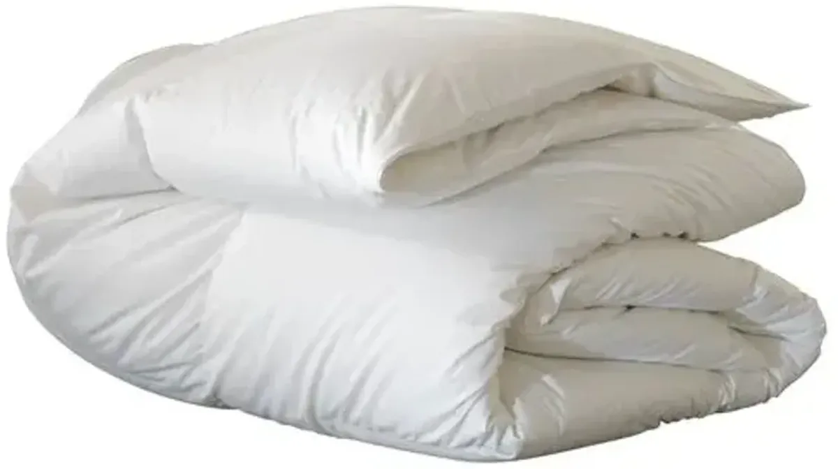 Loure Light-Weight Comforter - White - Eastern Accents, Breathable, Durable, Comfortable