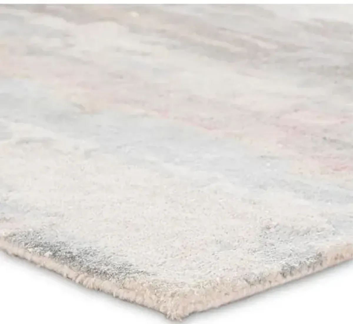 Hartfield Rug - Blush/Light Blue - Beige - Beige