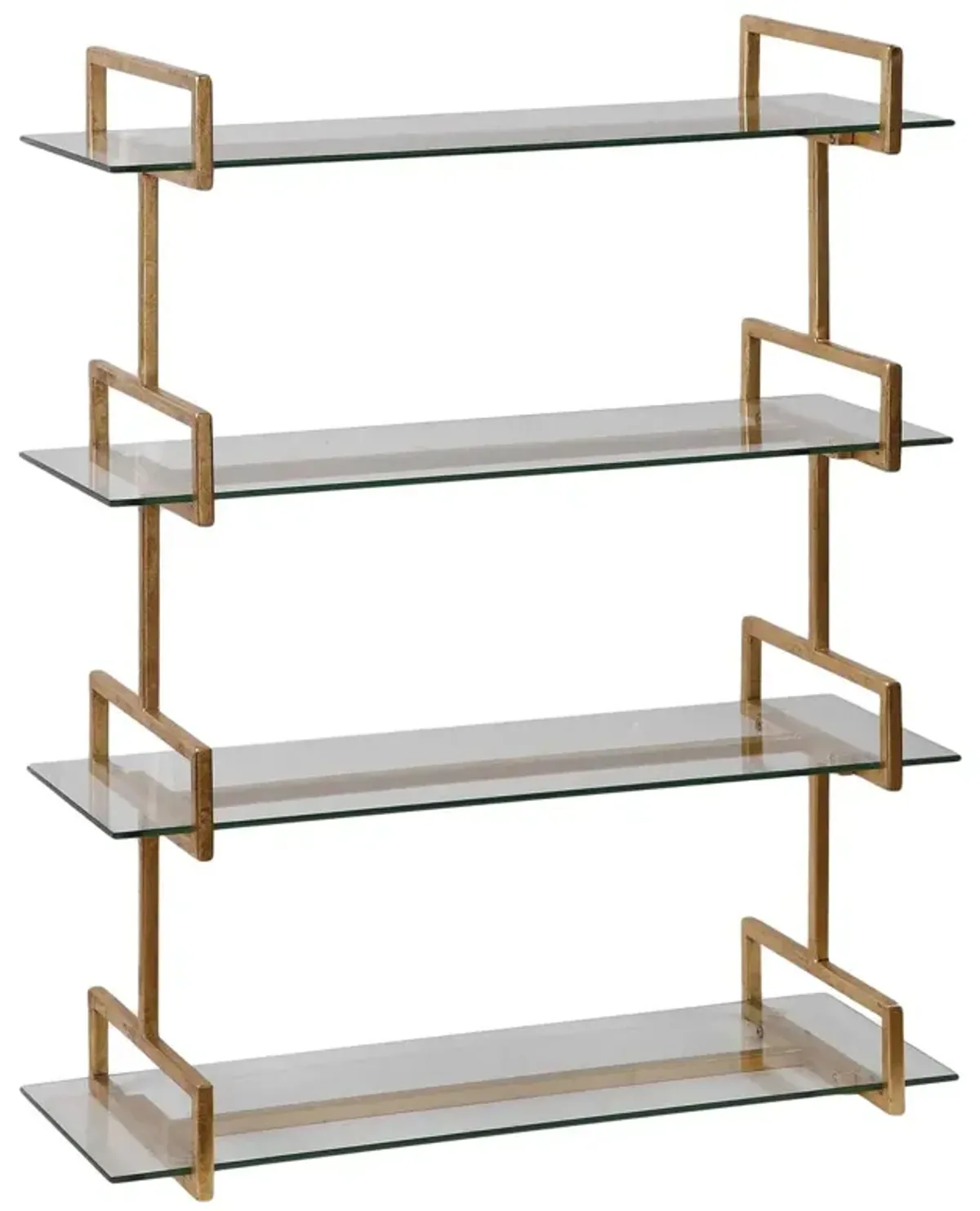Auley Wall Shelf, Gold
