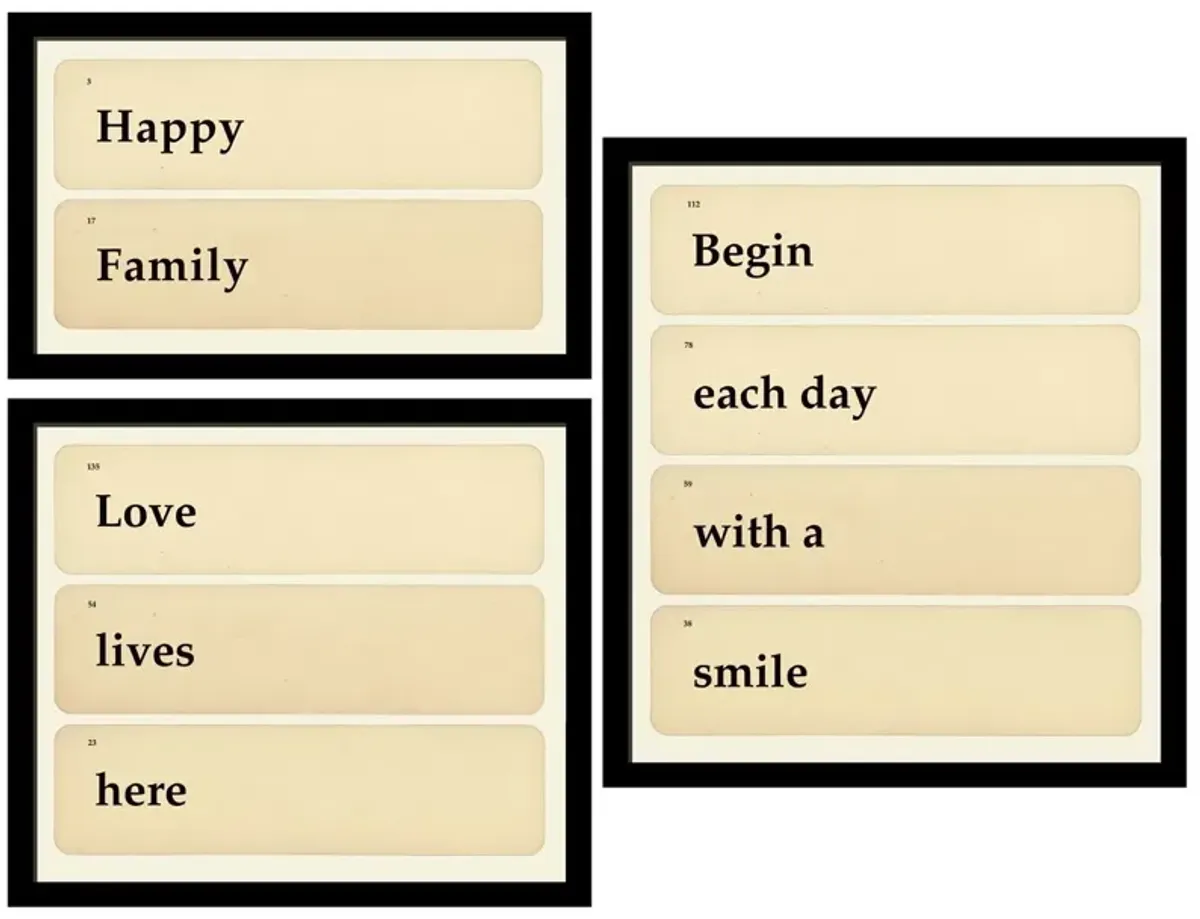 Smith & Co., Flashcards: Happy, Love, Begin