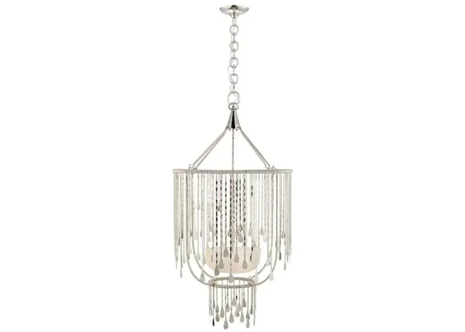 Ralph Lauren Home - Visual Comfort - Kayla Chandelier - Silver