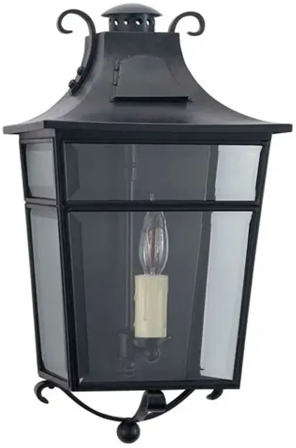 Ralph Lauren Home - Visual Comfort - Carrington Outdoor Sconce - Black