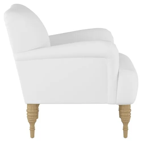 Nicolette Club Chair - Hancrafted in the USA