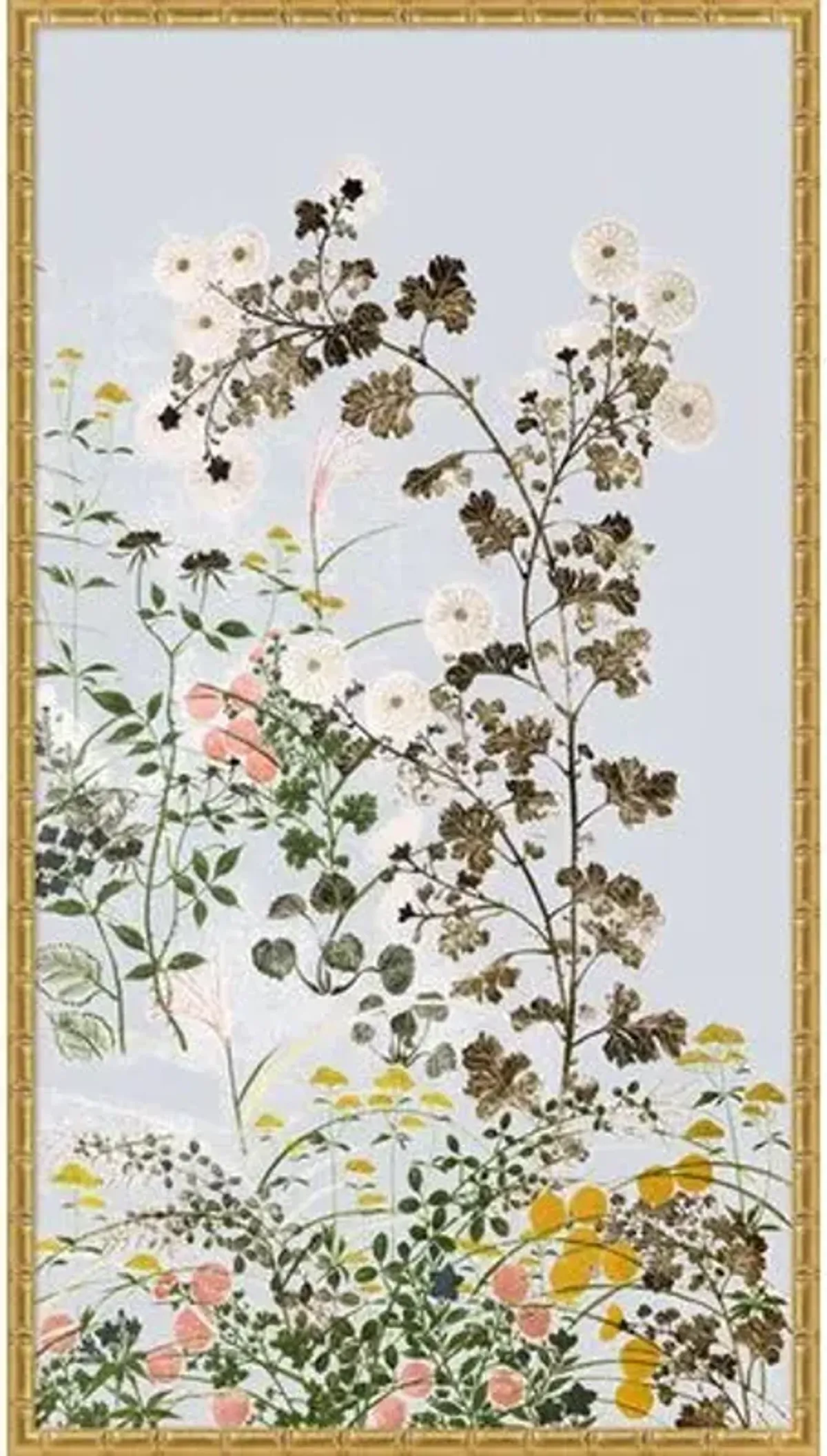 Painting - Bohemian Chinoiserie II - Gold