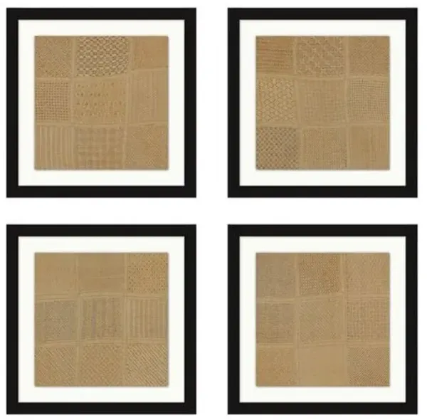 Set of 4 Patchwork