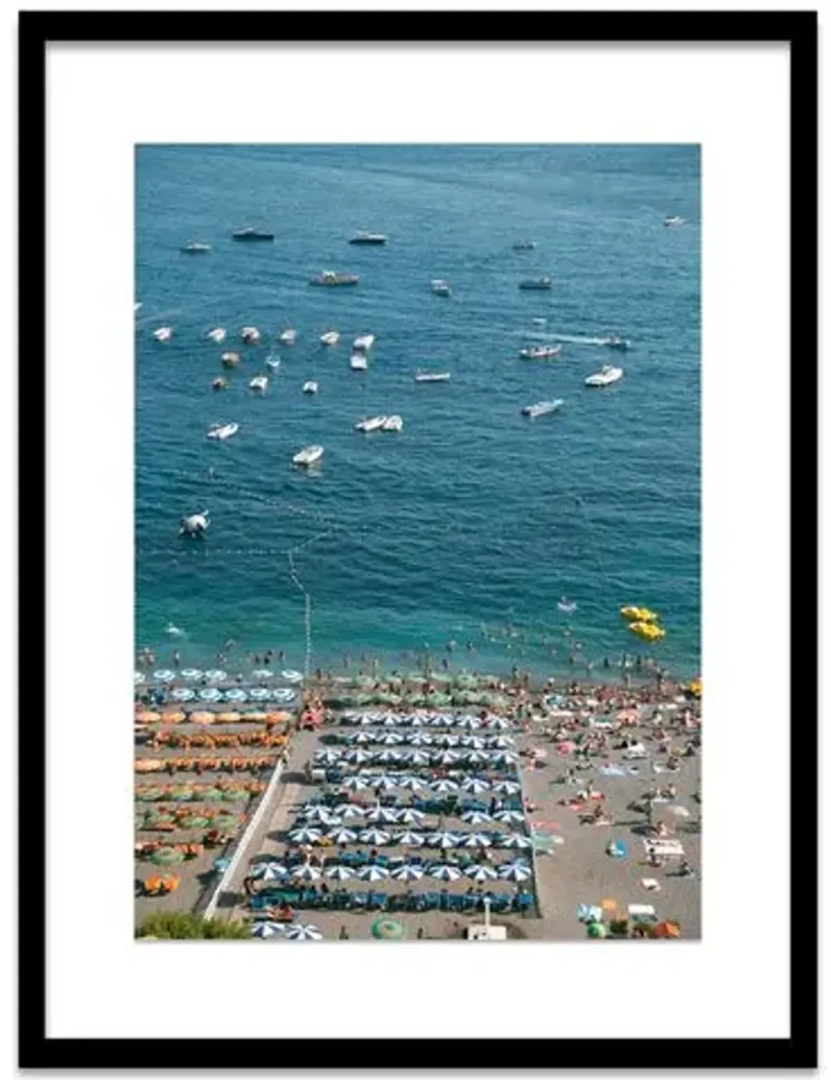 Natalie Obradovich - Fornillo Spiaggia Photograph - Blue