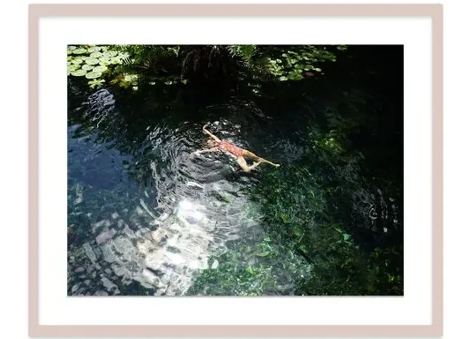 Natalie Obradovich - Tulum Swim - Blue