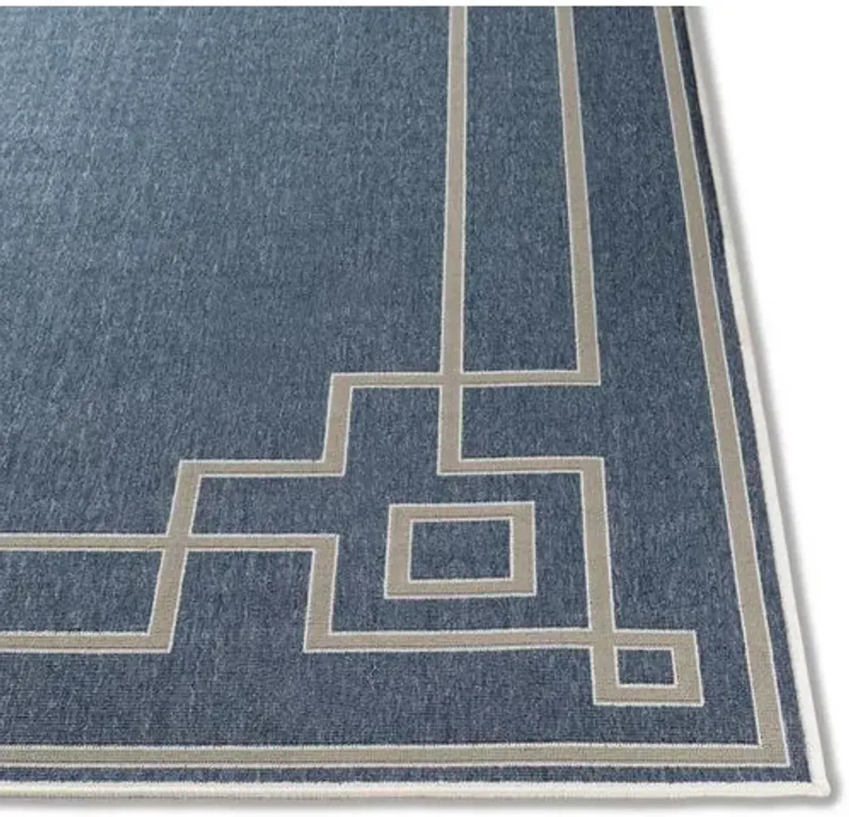 Richmond Outdoor Rug - Dark Slate/Taupe - Gray - Gray