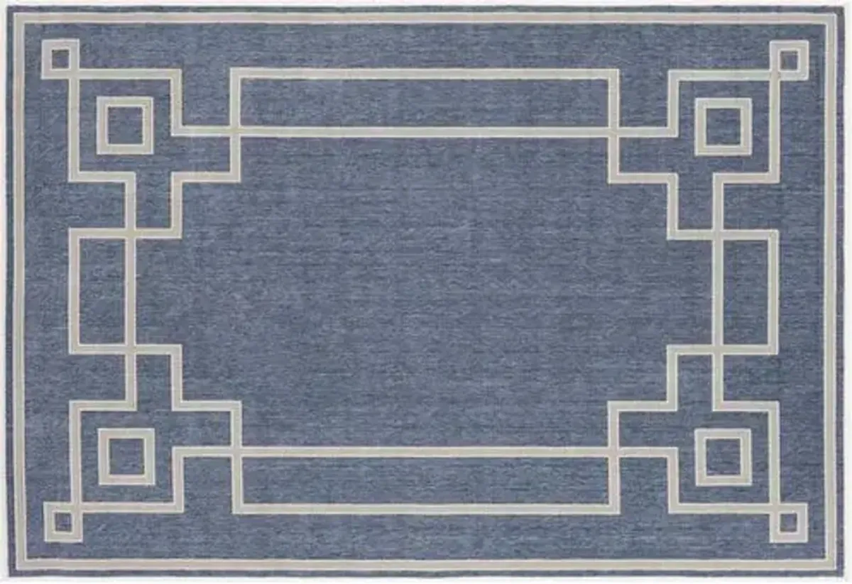 Richmond Outdoor Rug - Dark Slate/Taupe - Gray - Gray