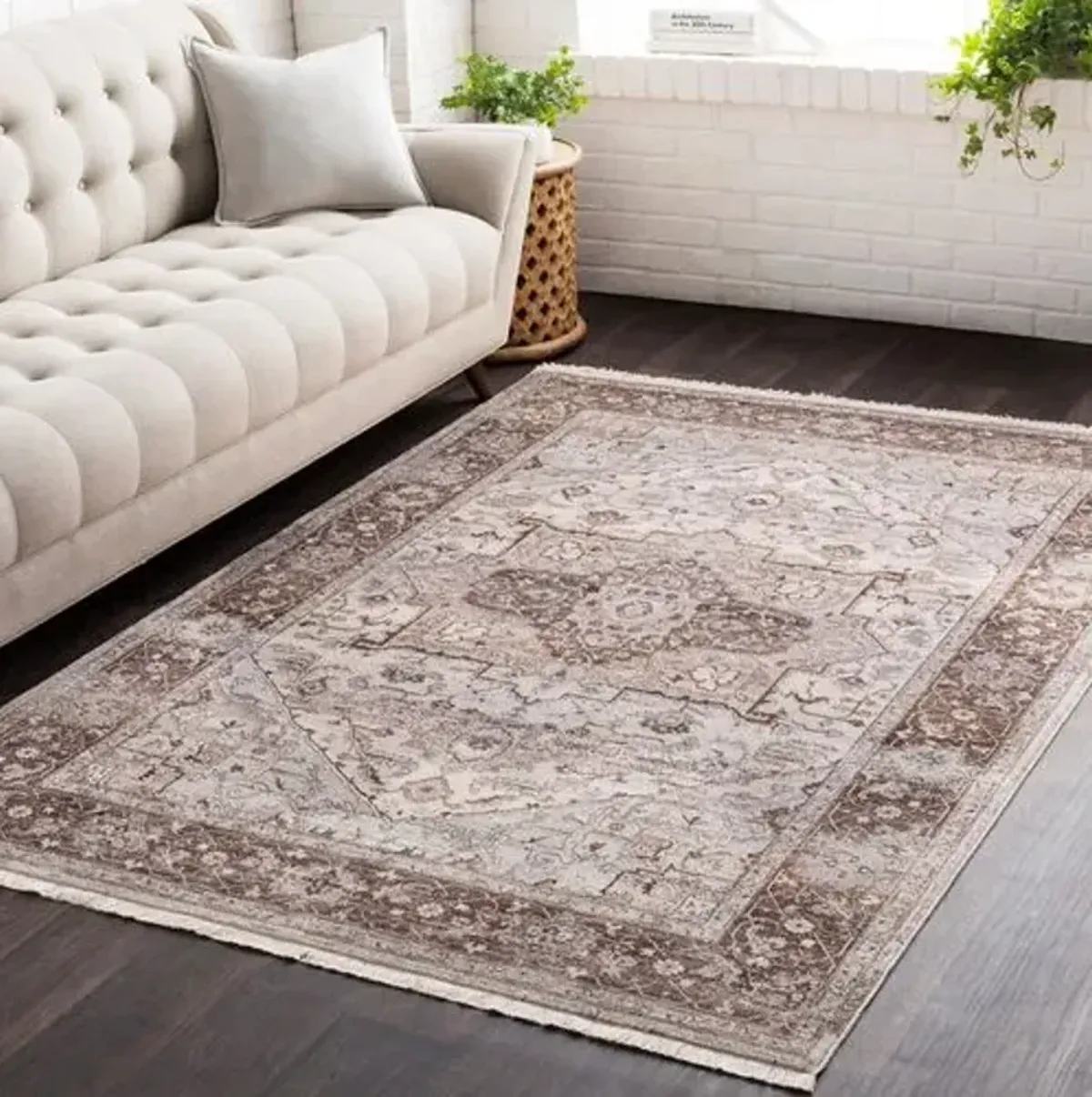 Mila Rug - Dark Brown - Brown