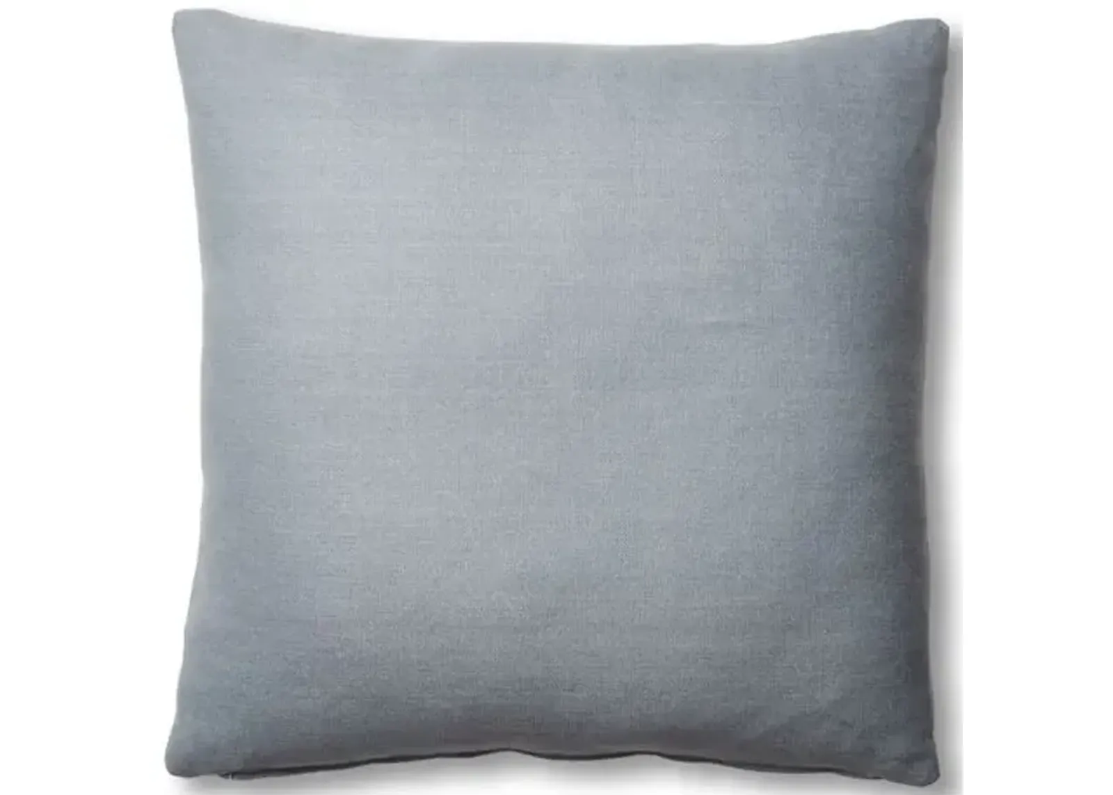 Hazel Pillow - Smoky Blue Linen