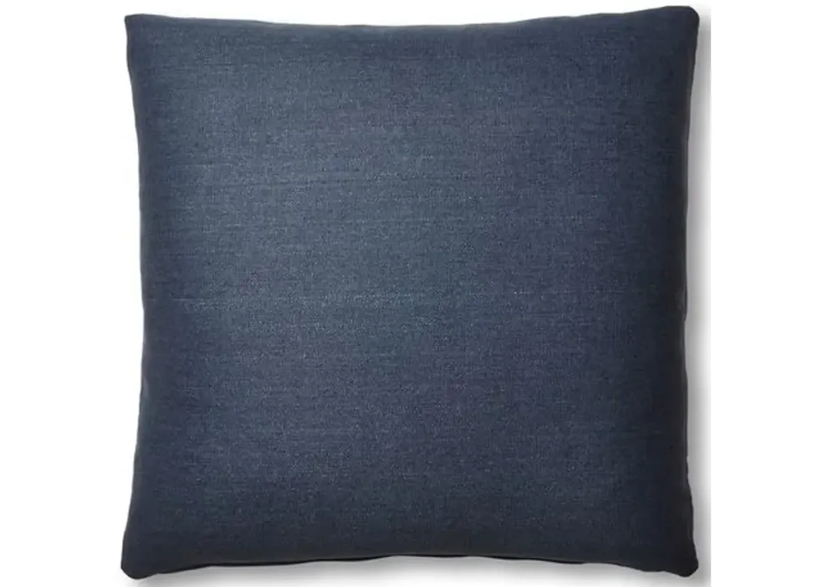 Hazel Pillow - Navy Linen