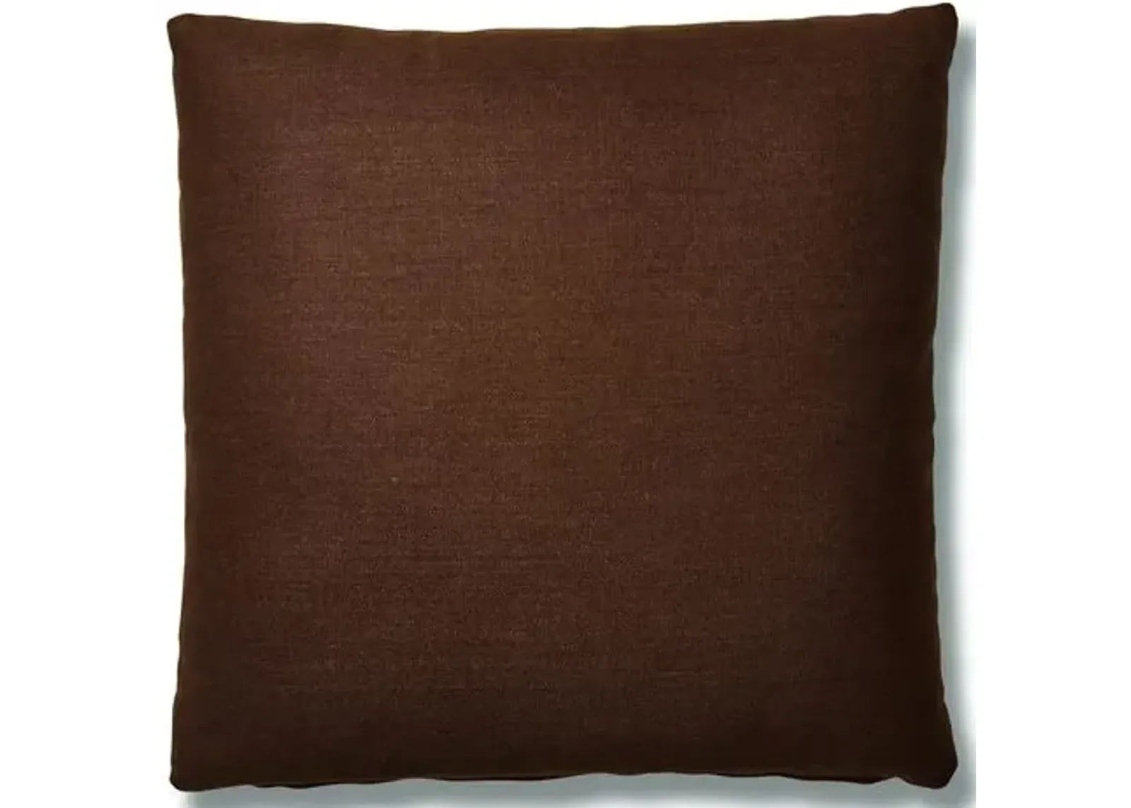 Hazel Pillow - Walnut Linen