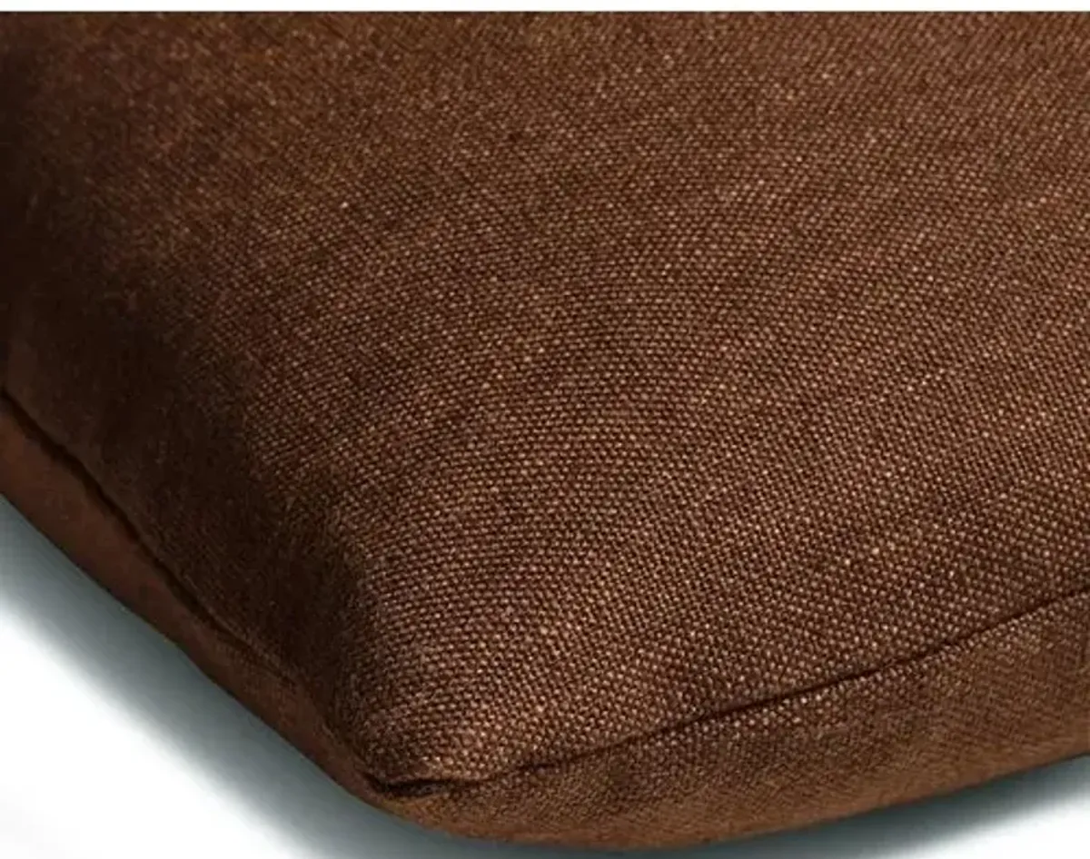 Hazel Pillow - Walnut Linen