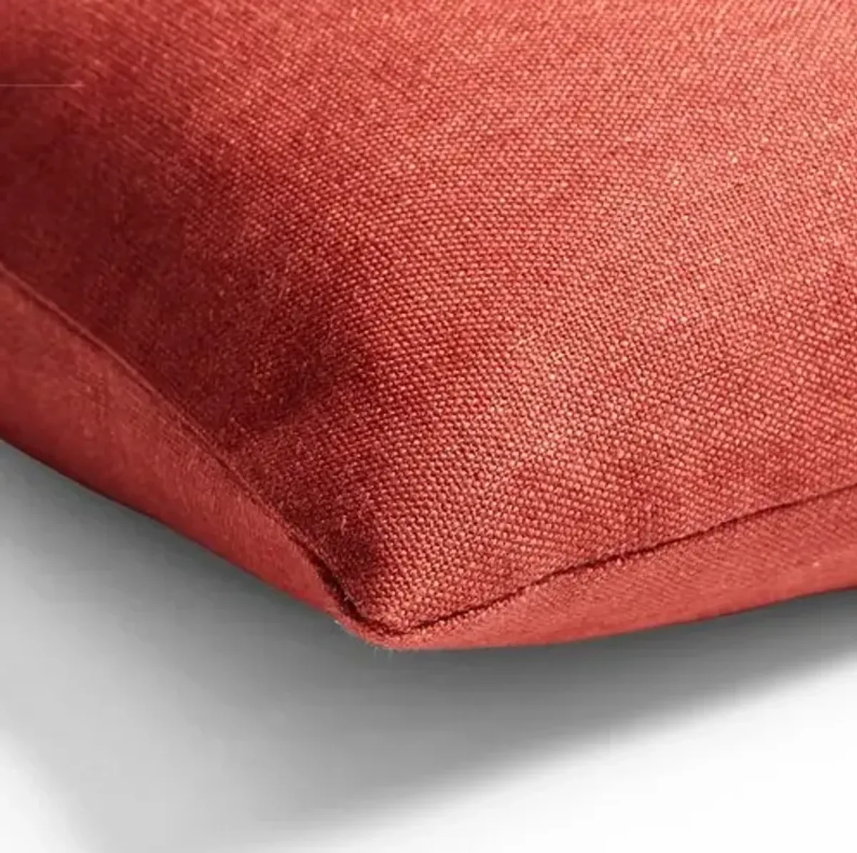 Hazel Pillow - Rust Linen