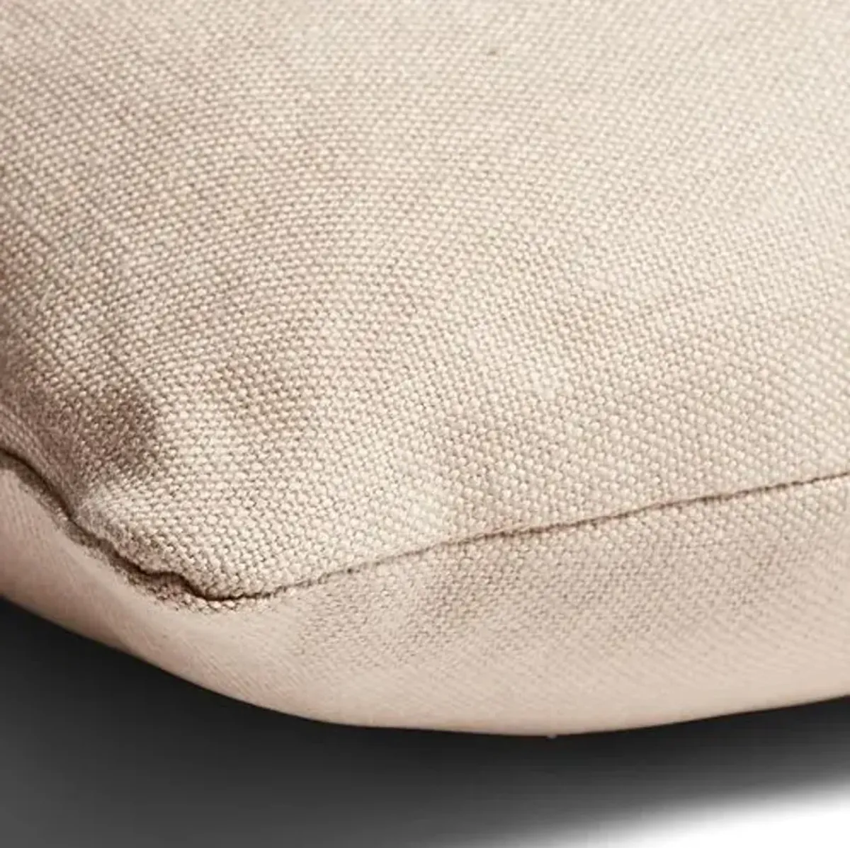 Ada Long Lumbar Pillow - Dune Linen