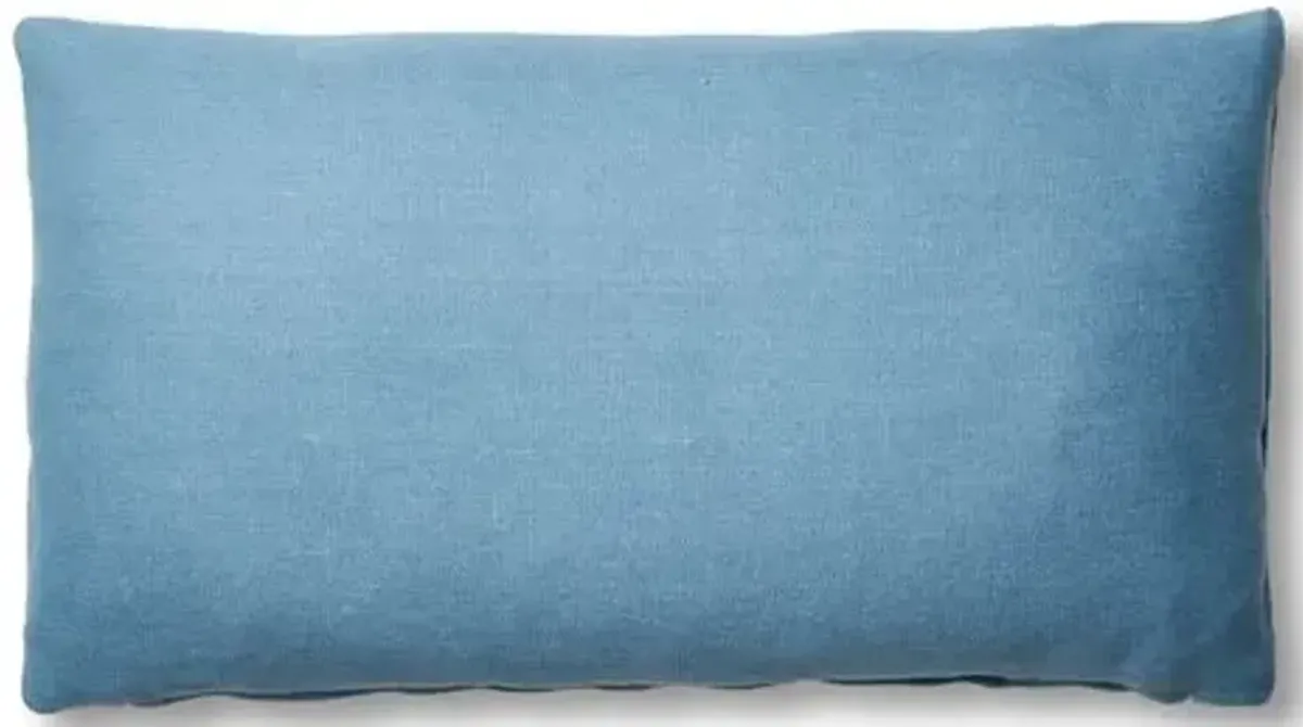 Ada Long Lumbar Pillow - Chambray Linen