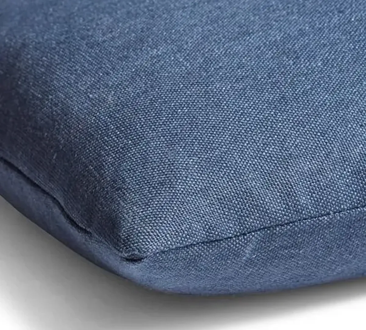 Ada Long Lumbar Pillow - Navy Linen