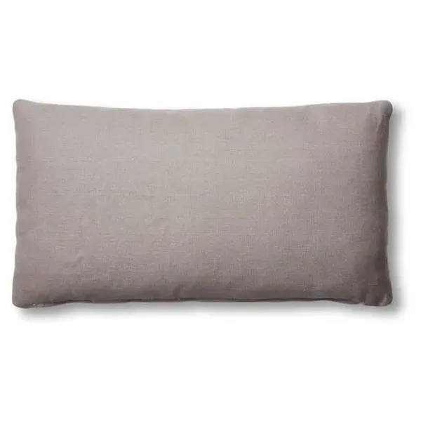 Ada Long Lumbar Pillow - Light Gray Linen