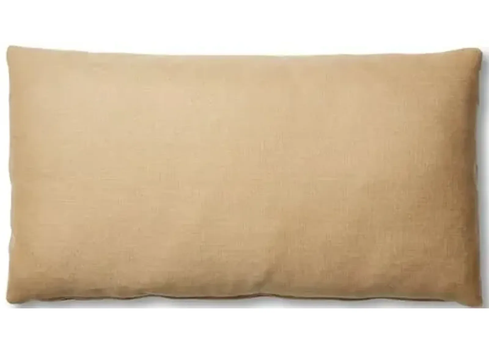 Ada Long Lumbar Pillow - Hemp Linen