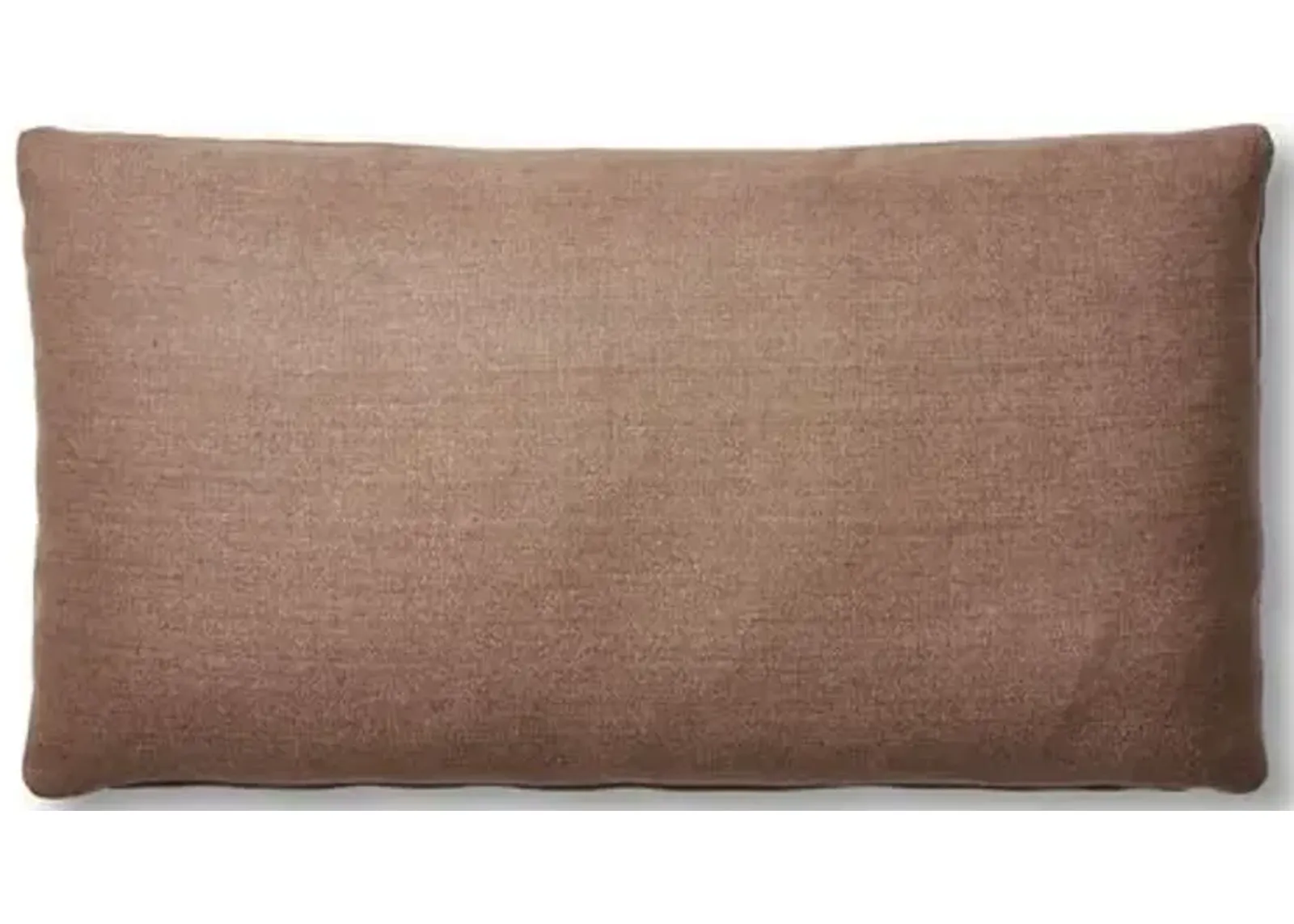 Ada Long Lumbar Pillow - Earth Linen